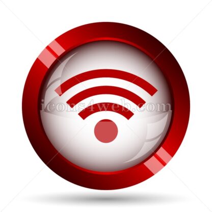 Wireless website icon. High quality web button. - Icons for website