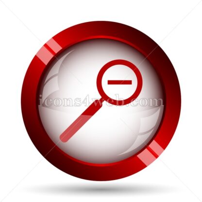 Zoom out website icon. High quality web button. - Icons for website