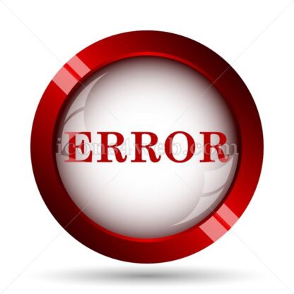 error website icon. High quality web button. - Icons for website