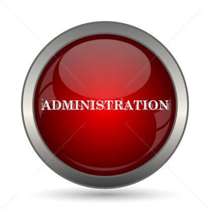 Administration vector icon - Icons for website