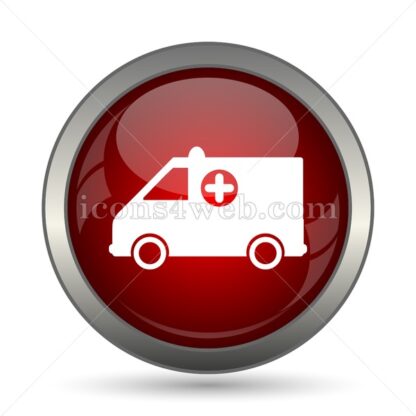 Ambulance vector icon - Icons for website