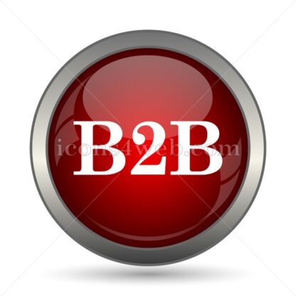 B2B vector icon - Icons for website
