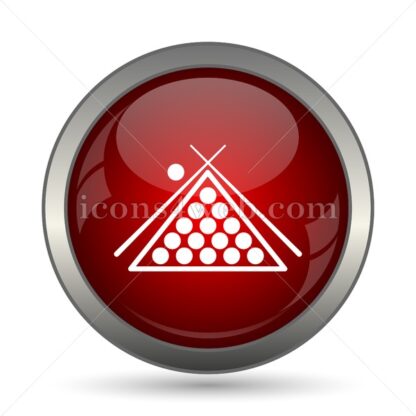 Billiard vector icon - Icons for website