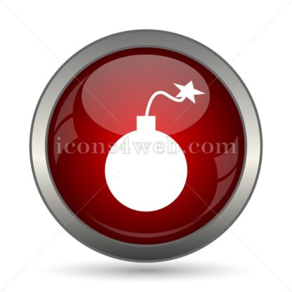 Bomb vector icon - Icons for website