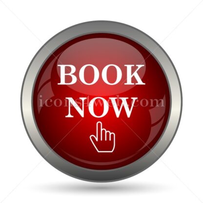 Book now vector icon - Icons for website