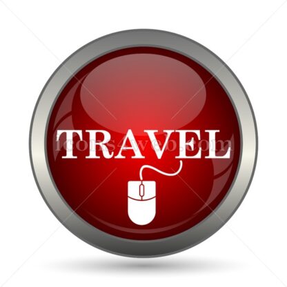 Book online travel vector icon - Icons for website