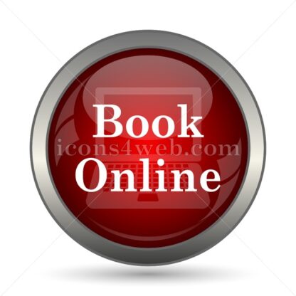 Book online vector icon - Icons for website