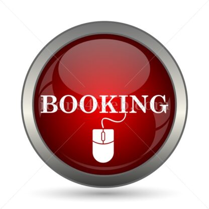 Booking vector icon - Icons for website
