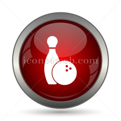 Bowling vector icon - Icons for website