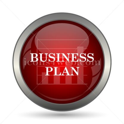 Business plan vector icon - Icons for website