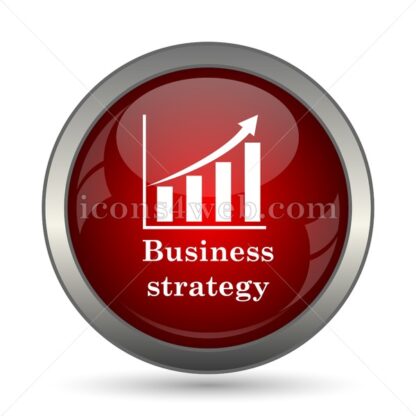 Business strategy vector icon - Icons for website