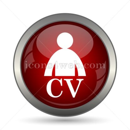 CV vector icon - Icons for website