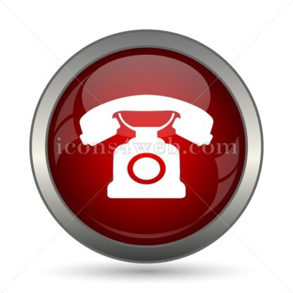 Classic phone vector icon - Icons for website