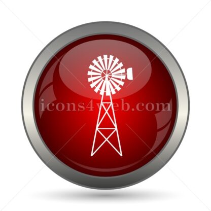 Classic windmill vector icon - Icons for website