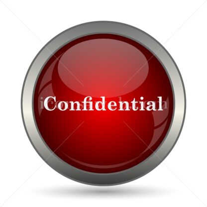 Confidential vector icon - Icons for website