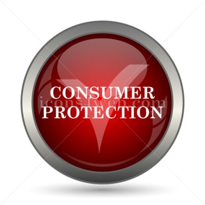 Consumer protection vector icon - Icons for website