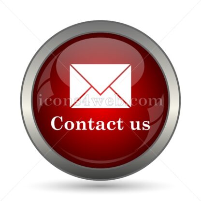 Contact us vector icon - Icons for website