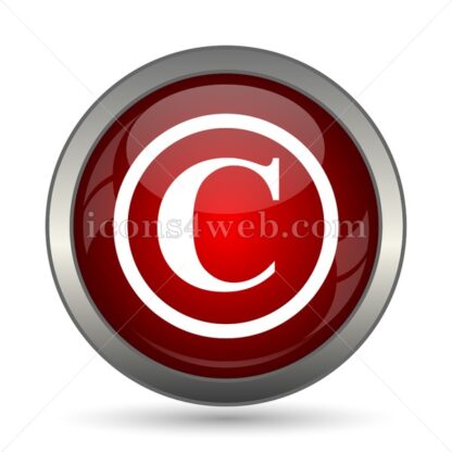 Copyright vector icon - Icons for website