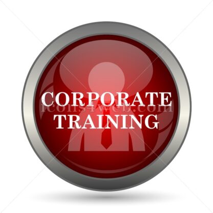Corporate training vector icon - Icons for website