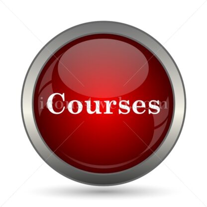 Courses vector icon - Icons for website