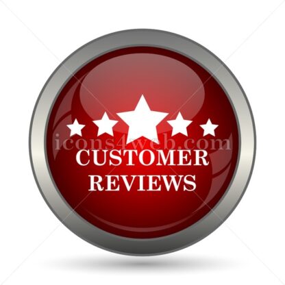 Customer reviews vector icon - Icons for website