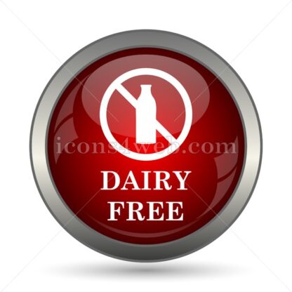 Dairy free vector icon - Icons for website