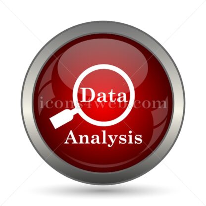 Data analysis vector icon - Icons for website