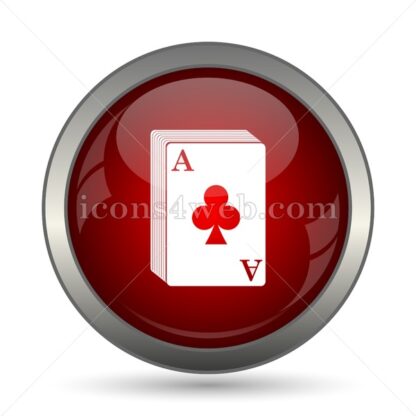 Deck of cards vector icon - Icons for website