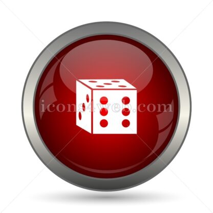 Dice vector icon - Icons for website
