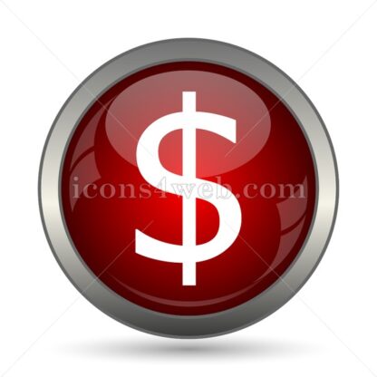 Dollar vector icon - Icons for website