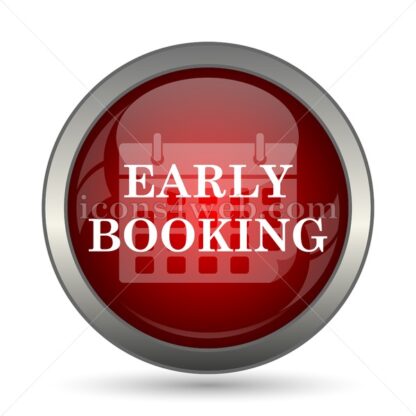 Early booking vector icon - Icons for website