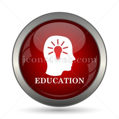 Education vector icon - Icons for website