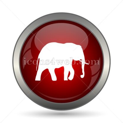 Elephant vector icon - Icons for website