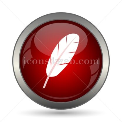 Feather vector icon - Icons for website