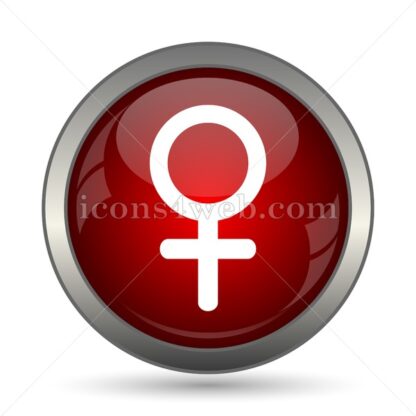 Female sign vector icon - Icons for website