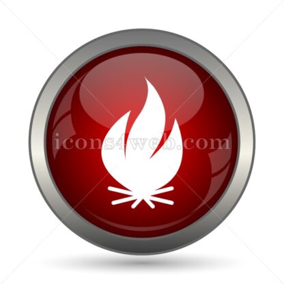 Fire vector icon - Icons for website