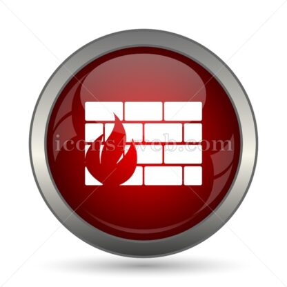 Firewall vector icon - Icons for website