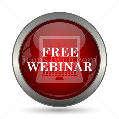 Free webinar vector icon - Icons for website