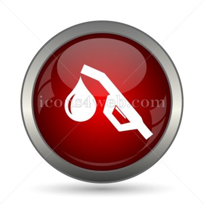 Gasoline pump nozzle vector icon - Icons for website