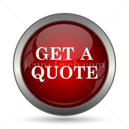 Get a quote vector icon - Icons for website
