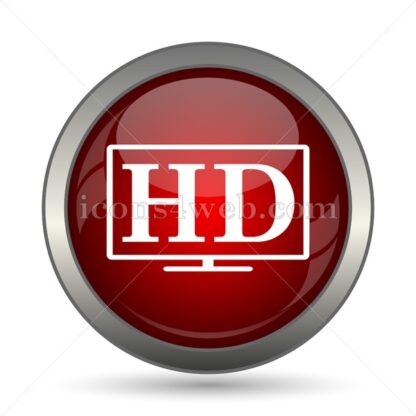 HD TV vector icon - Icons for website