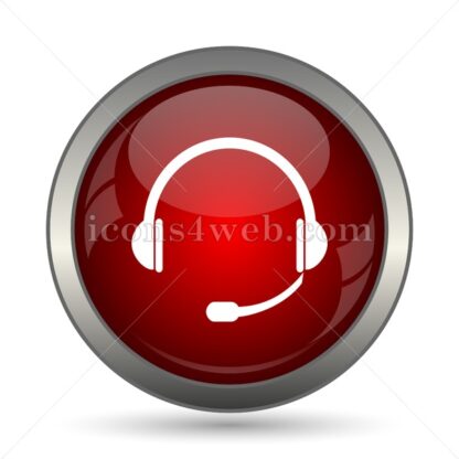 Headphones vector icon - Icons for website