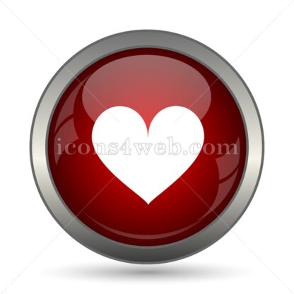 Heart vector icon - Icons for website