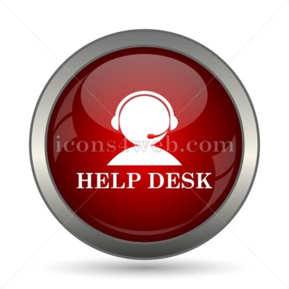 Helpdesk vector icon - Icons for website