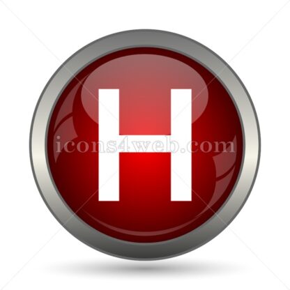 Hospital vector icon - Icons for website