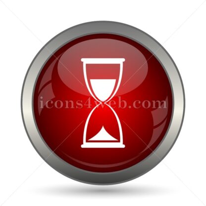 Hourglass vector icon - Icons for website
