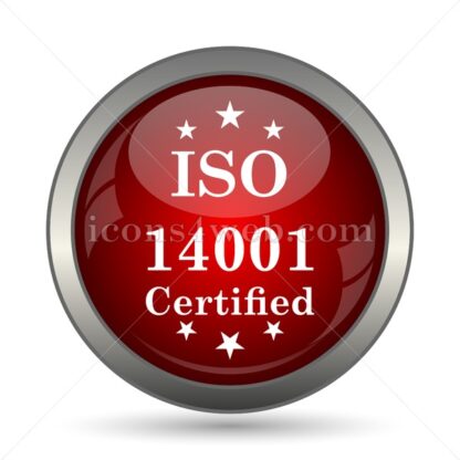 ISO 14001 vector icon - Icons for website