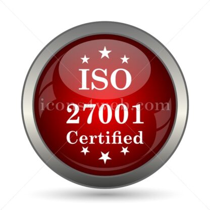ISO 27001 vector icon - Icons for website