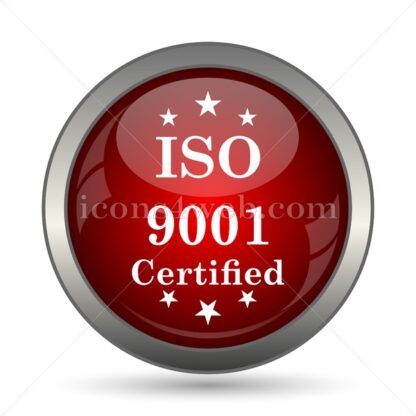 ISO 9001 vector icon - Icons for website