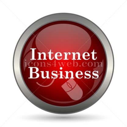 Internet business vector icon - Icons for website